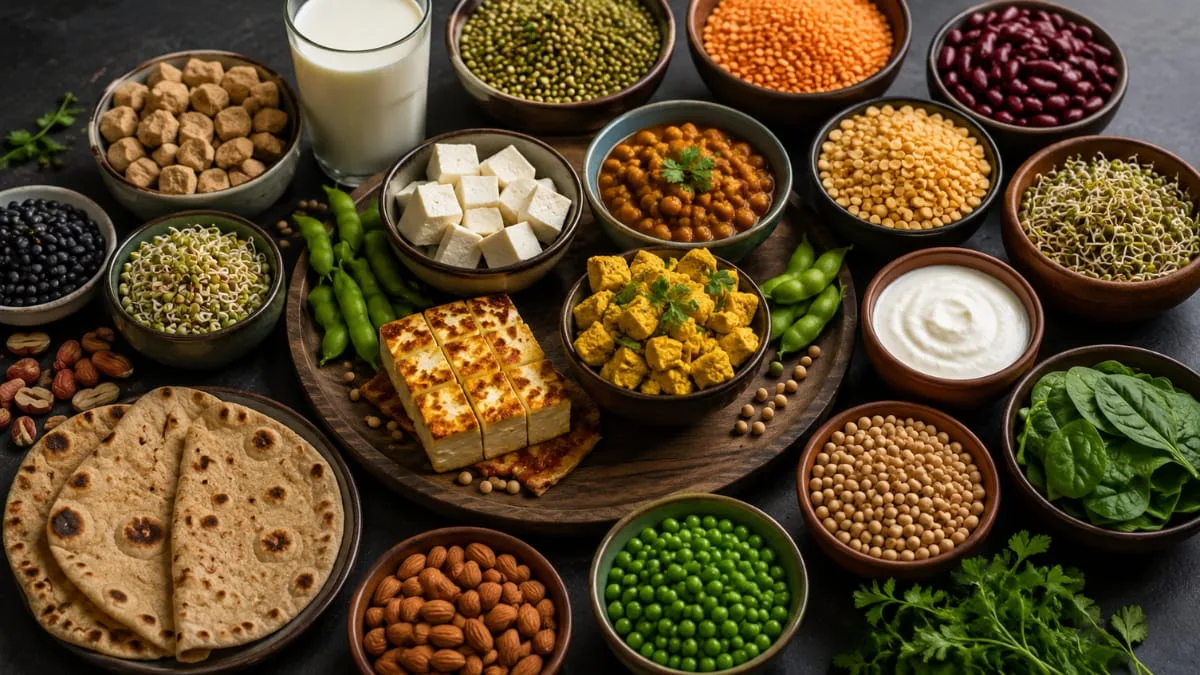 high protein food in india